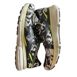 Brooks Ghost 15 Women's 9 Black Camo Running Sneakers Green Flaw TLC